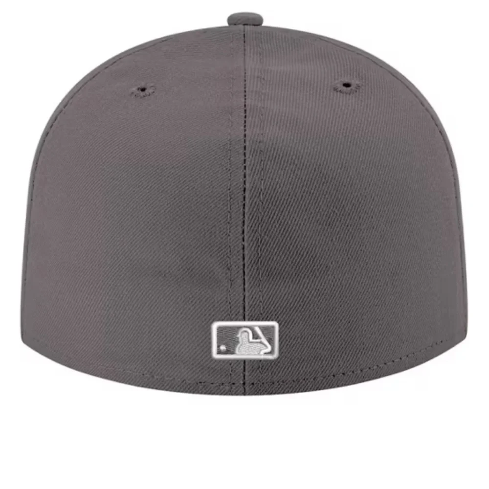 NEW ERA DETROIT TIGERS MENS GREY‎ 59FIFTY FITTED HAT 7 5/8